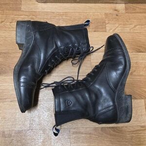 Ariat Boots Black Combat Boots Women's Size 10